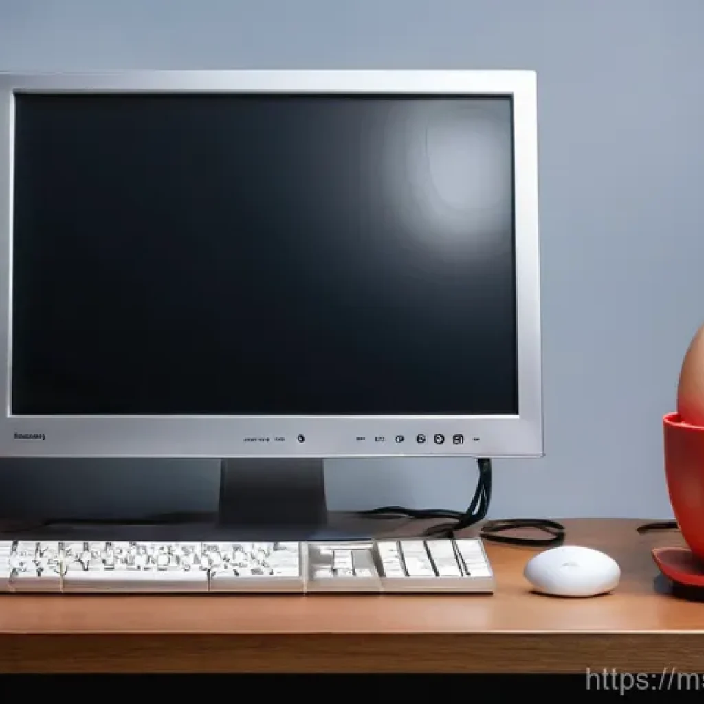 컴퓨터 부품 청소 팁 - **Prompt:** A desktop computer case, with steam visibly rising from its vents and a faint red glow e...