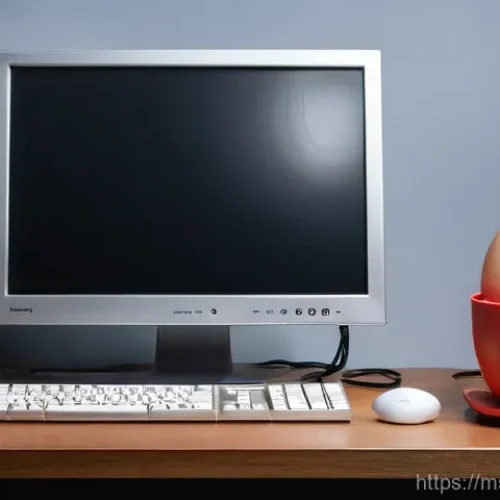 Home 15 컴퓨터 부품 청소 팁 - **Prompt:** A desktop computer case, with steam visibly rising from its vents and a faint red glow e...