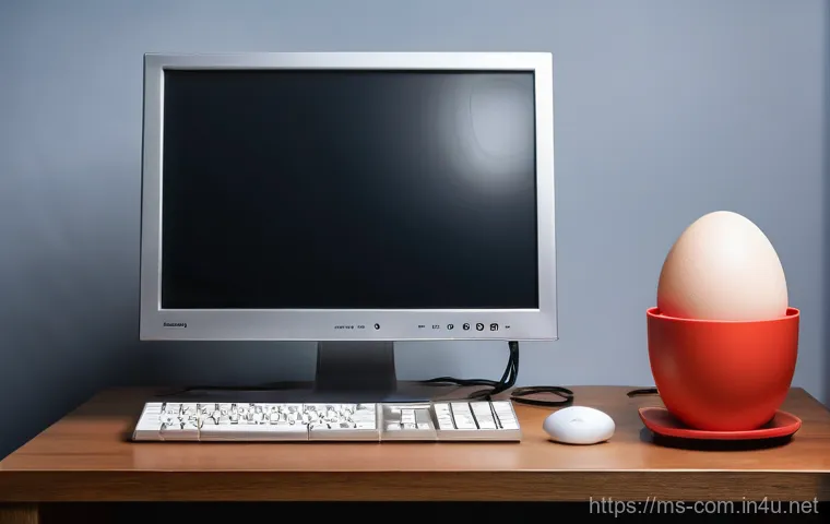 컴퓨터 부품 청소 팁 - **Prompt:** A desktop computer case, with steam visibly rising from its vents and a faint red glow e...