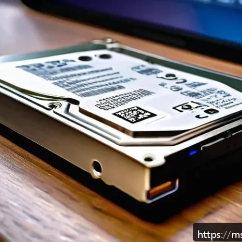 SSD와 HDD의 차이점 - A detailed close-up of a modern laptop interior showcasing the contrast between an SSD and an HDD si...