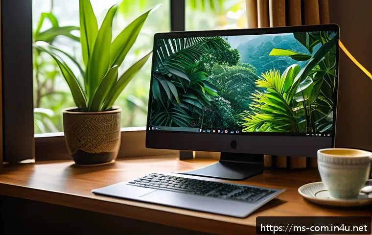 초보자를 위한 컴퓨터 포맷 방법 - A modern Malaysian home office setup focused on computer maintenance: a sleek desk with a laptop dis...